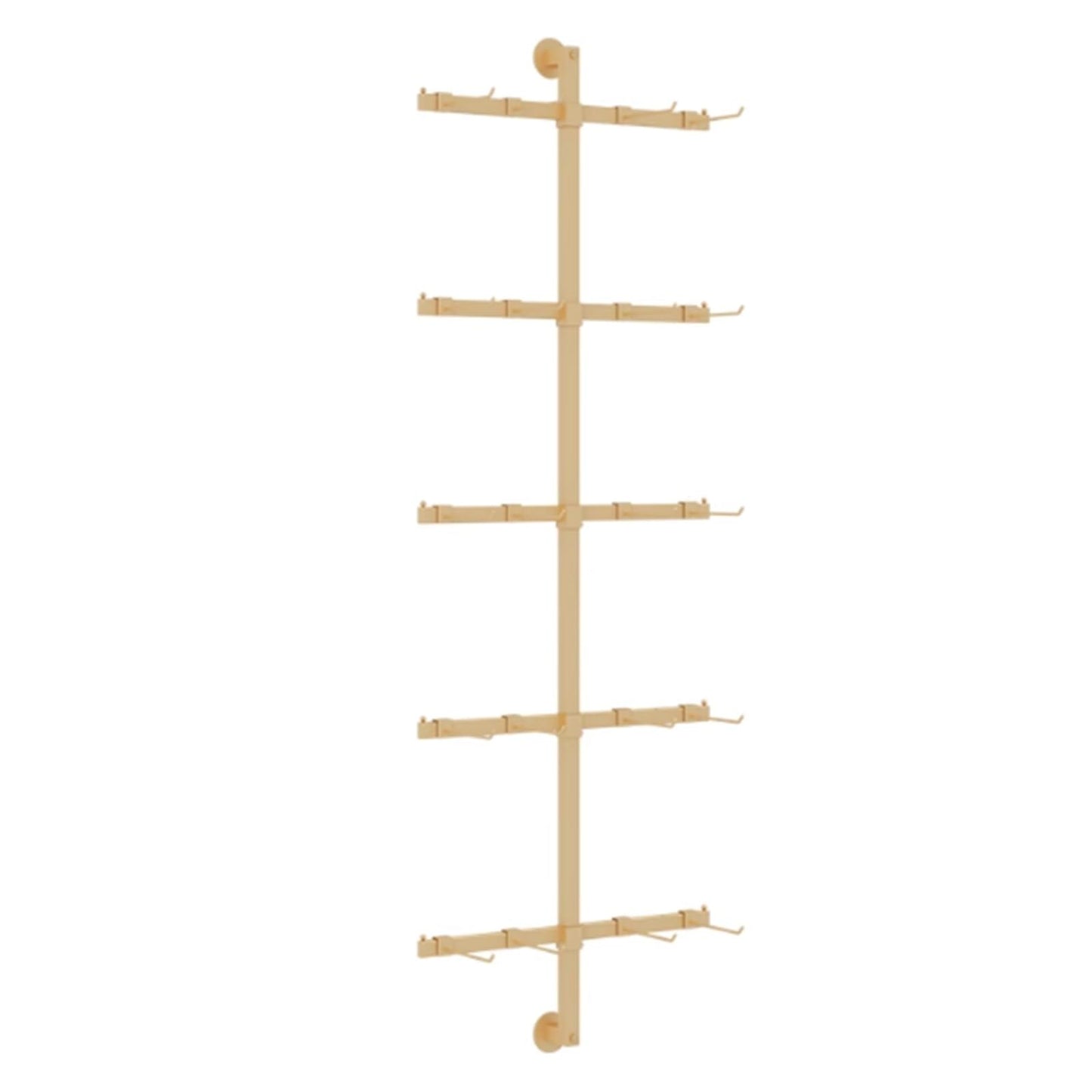 Adjustable Underwear Display Stand, Metals, Retail Showshelves, Lingerie Bra Rack Swimsuit Organizer Hanger, Commercial Clothing Store Shelf, for Shorts,Hats, Sock60*120cm
