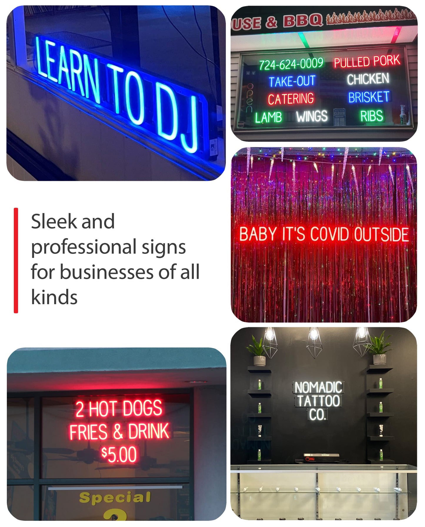 SpellBrite DRIVE THRU OPEN Sign for Business | Open Signage with Neon Look, Red LED Light Source | 18.0" x 23.8"