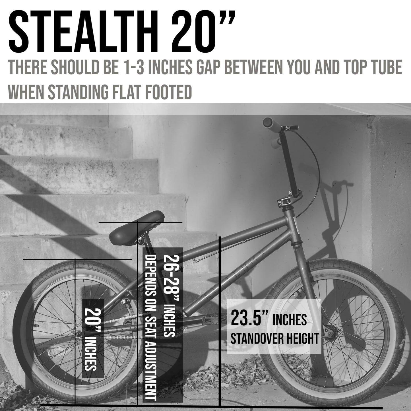 Elite BMX Freestyle Bike, Durable Steel Frame, Available in 16", 18", and 20" Sizes. New Sizes 26" and 29" BMX Bicycles. (Copper, 20")