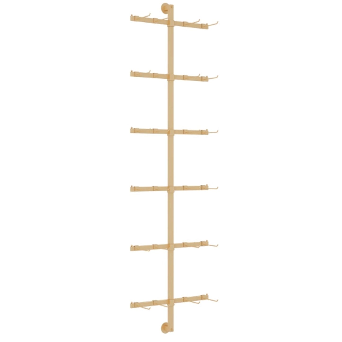 Underwear Display Stand with Hook, Metals, Retail Showshelves, Lingerie Bra Rack Swimsuit Organizer Hanger, Commercial Clothing Store Shelf, for Shorts,Hats, Sock(60 * 150cm)
