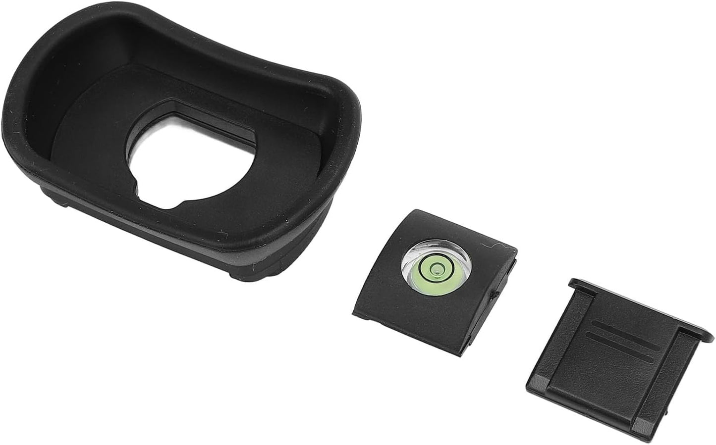 3 Set GFX100II 100 XH1 XH2S Camera Viewfinder Eye Cup, Pcs Hot Shoe Cover and Bubble Level with Comfortable Material