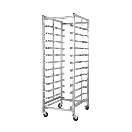 12-Tier Rolling Bakery Rack, Heavy-Duty Cooling Cart, Versatile Drying Rack for Home & Commercial Baking, Ideal for Cooking, Food Prep & Kitchen Organization