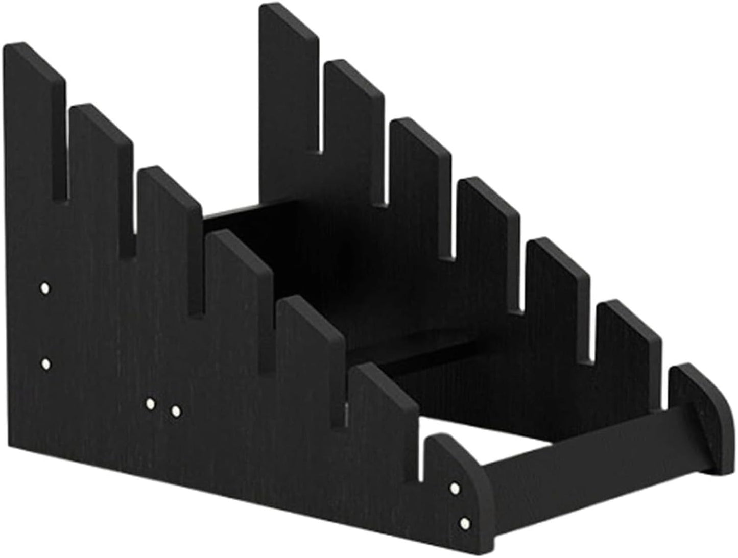 Floor Tile Sample Rack,Wooden Tile Sample Display Rack - 59x43x44.5cm Floor-Standing Organizer for Retail & Home Improvement - Multi-Slot Storage Shelf for Building Supplies, Material & Samp
