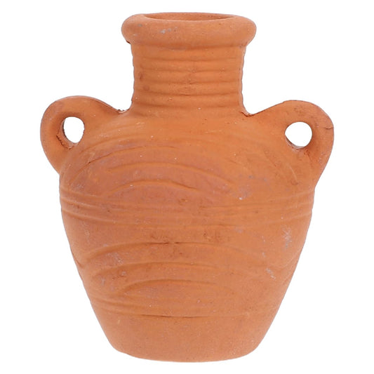VOSAREA 1pc Vintage Mini Plant Flower Pot Tiny Terracotta Succulent Pot for Dollhouse Indoor Decor