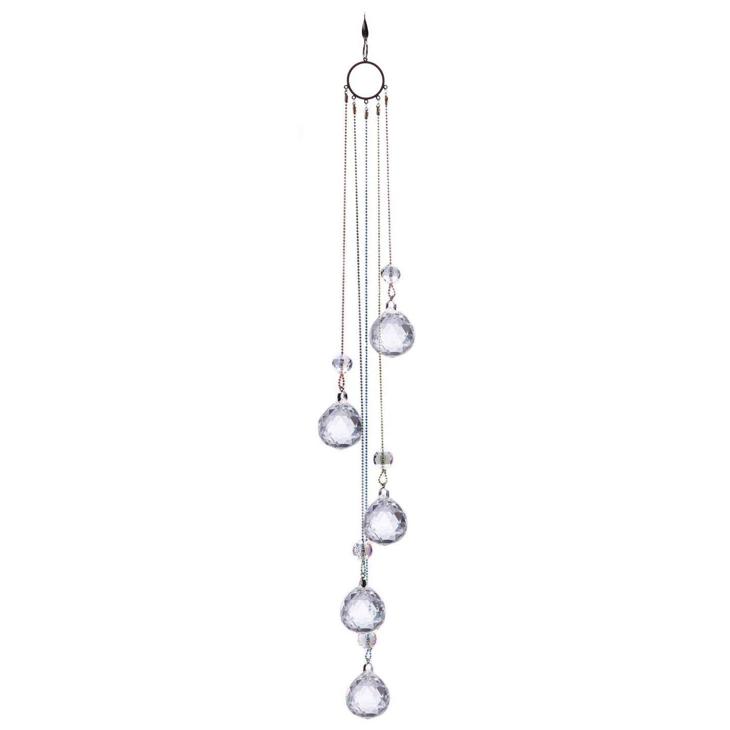Crystals Ball Prisms Suncatcher Hanging Ornament Rainbow Maker for Home,Garden Decoration