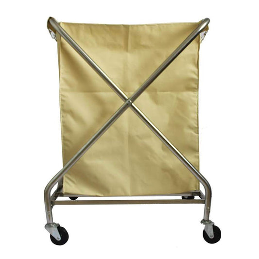 Yellow Heavy Duty Laundry Sorter Cart with Removable Bags and Wheels