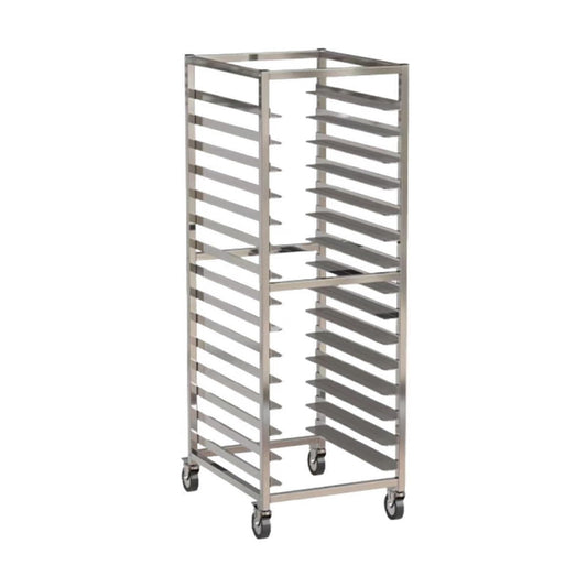 Quick Rack for Baking Pans,15-Tier Baking Rack, Rolling Pan Speed Rack for Cooking - Heavy Duty Home & Commercial Use (150x61x46cm) - Perfect for Cookies, Cakes, and Pastries