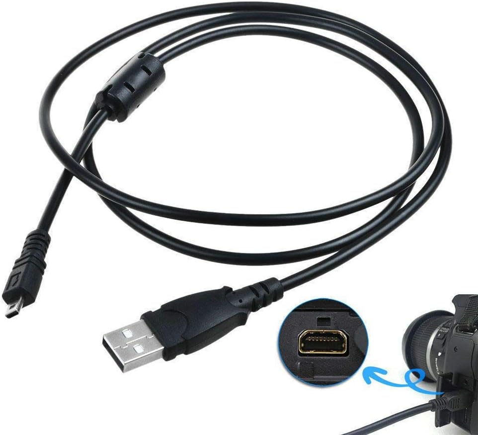 3.3ft DSLR-A100 A100 USB PC Data Sync Cable Cord for Sony Camera Alpha K DSLR