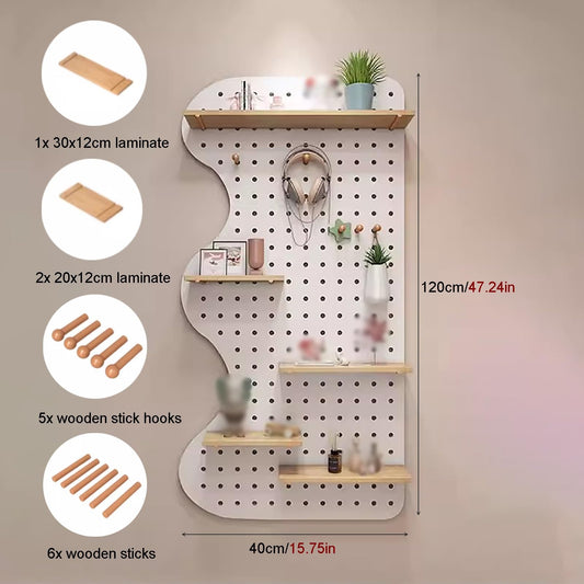 Grid Display Rack Grid Panel for Retail Display Floor Standing Flat Panel Display Stand，Pegboard Panels,Pegboard Wall Organizer,Pegboard Shelf Pegboard Panels Kit,Wooden Peg Boards,Peg Board