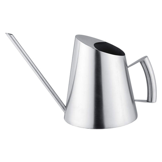XHTLLO 1500ml Stainless Steel Wateannulus Can Brushed Garden Planting Indoor Outdoor