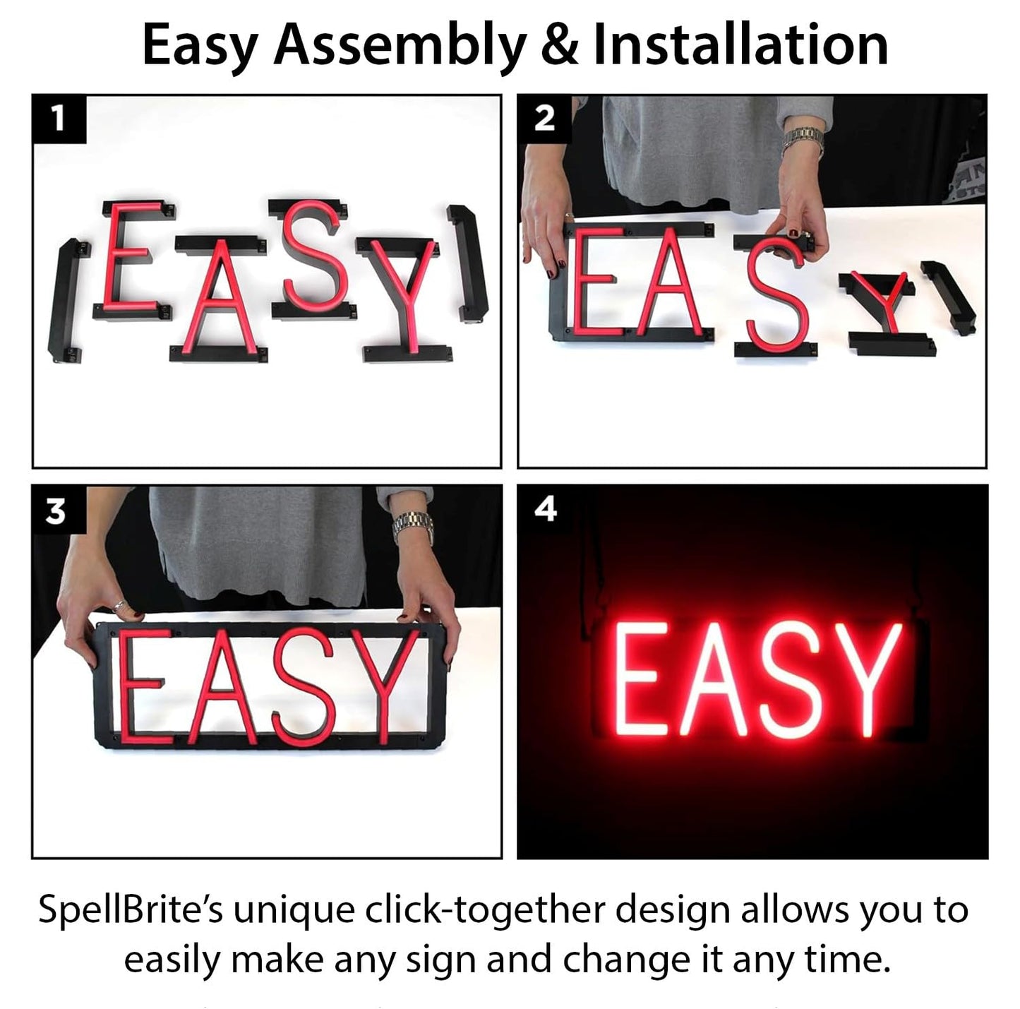 SpellBrite DISPENSARY Sign | Dispensary-Related Sign with Neon Look, Green LED Light Source | 36.7" x 6.3"