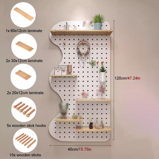 Grid Display Rack Grid Panel for Retail Display Floor Standing Flat Panel Display Stand，Pegboard Panels,Pegboard Wall Organizer,Pegboard Shelf Pegboard Panels Kit,Wooden Peg Boards,Peg Board