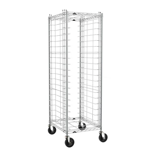 Metro RE3 End-Load Full Height Wire Bun Pan Rack - 18" x 26", 3" Slide Spacing, 20-Pan Capacity - Commercial Wire Sheet Pan Rack for Baking, Restaurant, Grocery and Cafeteria - NSF Listed