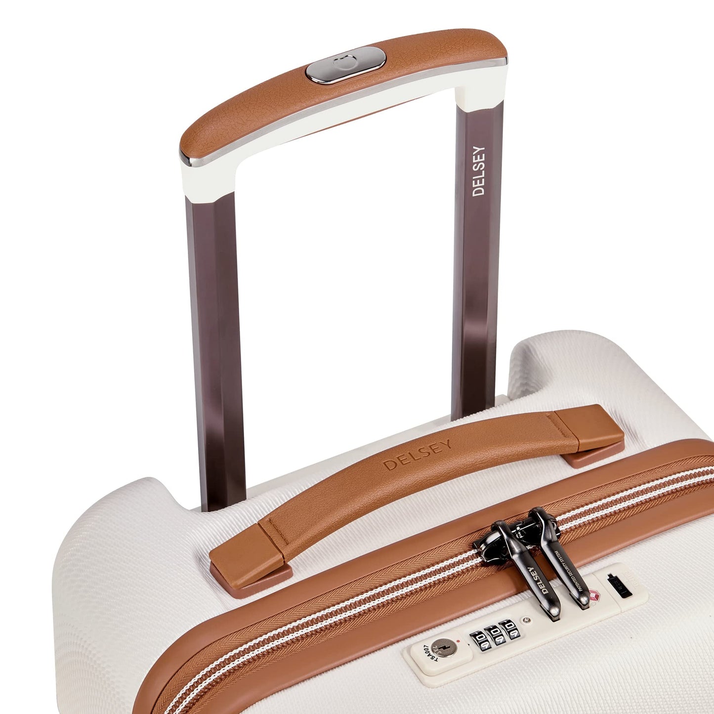 DELSEY PARIS Chatelet Air 2.0 Hardside Luggage with Spinner Wheels, Angora, 2 Piece Set (19/28)